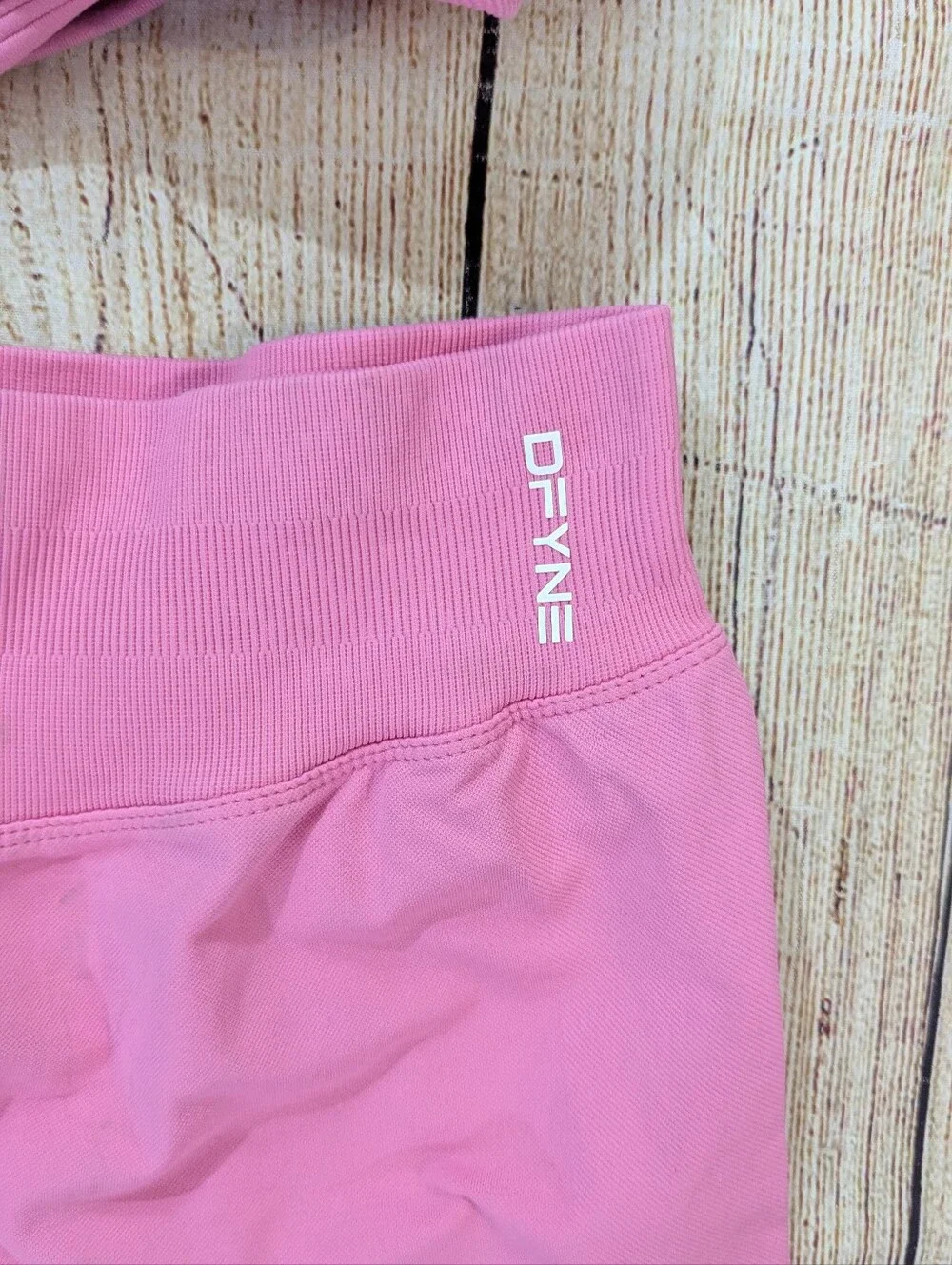 DFYNE Impact Set in Blossom Pink – Matching Top & Shorts Size Medium